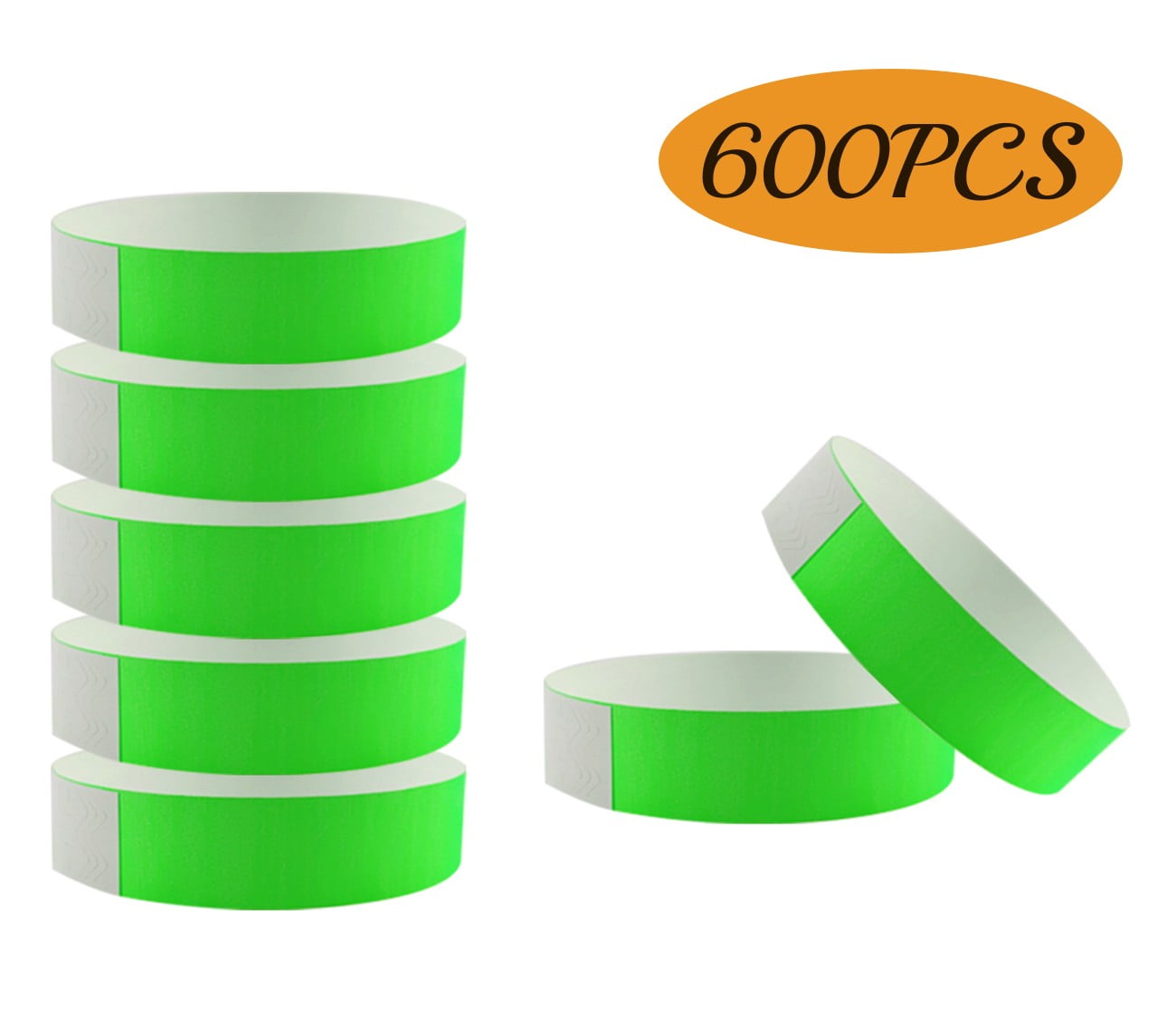 Paper Wristbands for Events Neon Wrist Bands Waterproof Lightweight