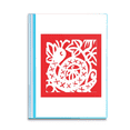thumbnail image 1 of Paper-cut Snake Animal China Zodiac Book Sheet Protectors Portfolio Binder Folder, 1 of 3