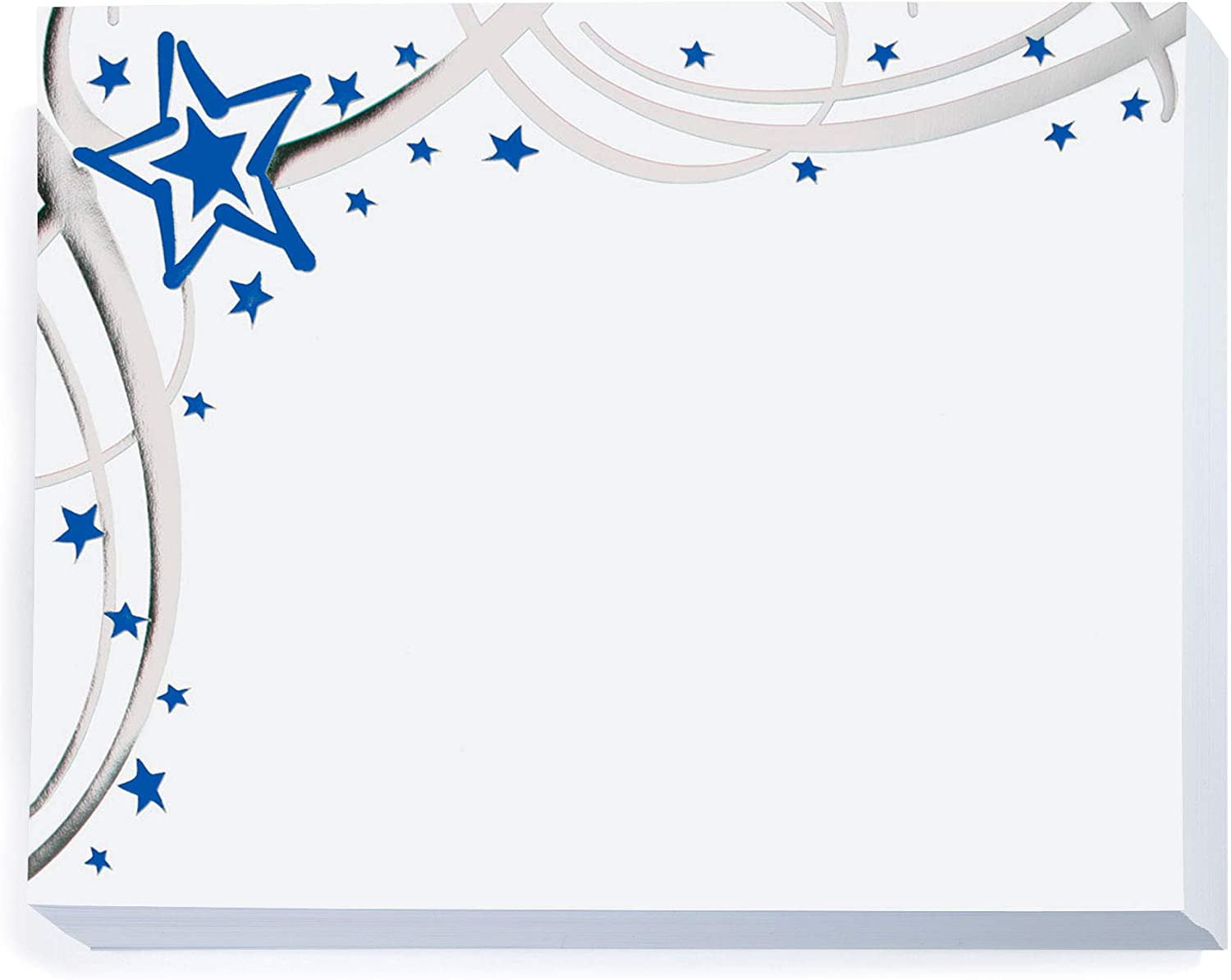 PaperDirect Starlight Specialty Certificates, Blue and Silver Foil ...
