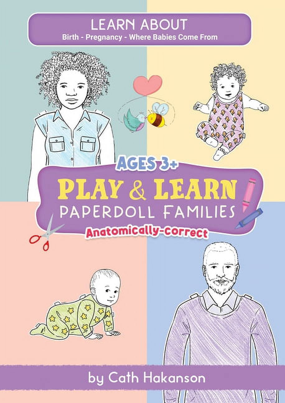 PaperDoll Families Anatomically Correct Paper Dolls Book For Teaching paperdoll-families-anatomically-correct-paper-dolls-book-for-teaching