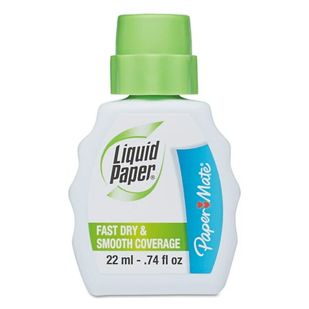 PaperMate Liquid Paper Fast Dry & Smooth Coverage Correction Fluid