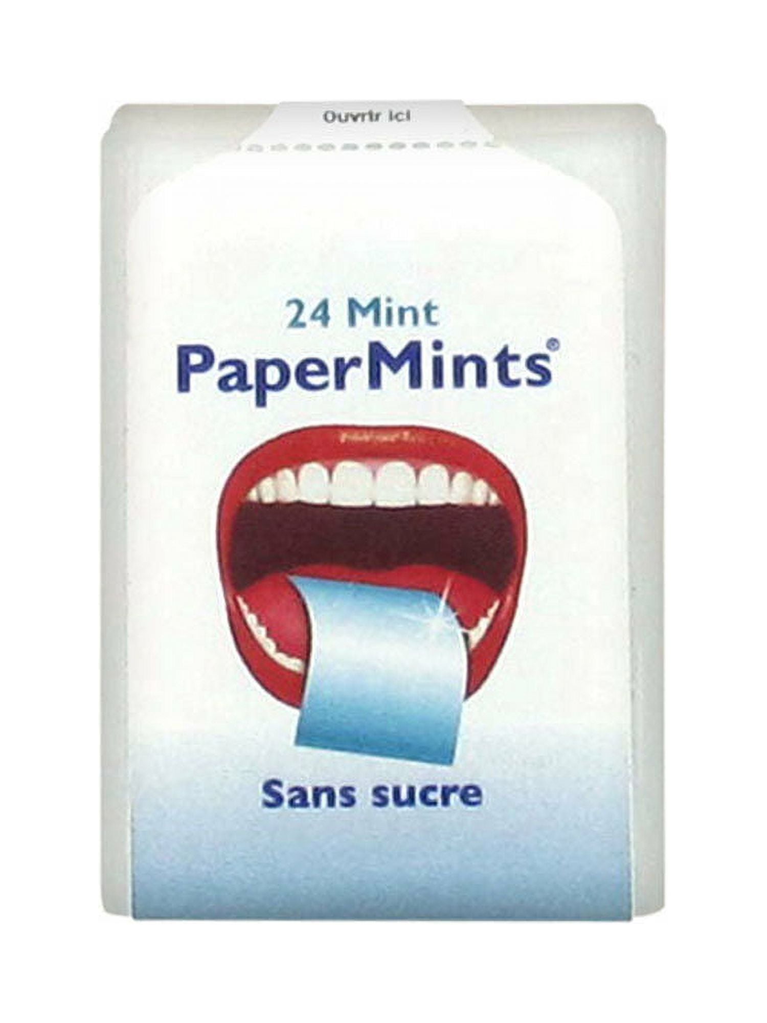 PaperMints Cool mint strips 3 x packs of 24 strips Sugar free by Paper mint