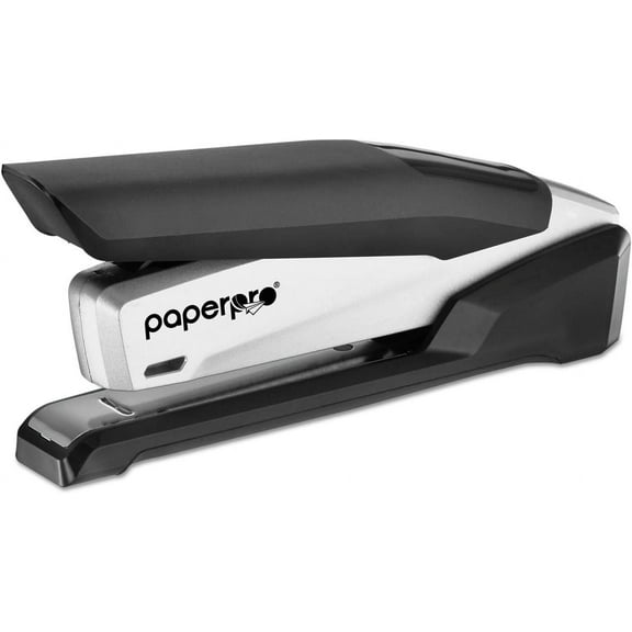 PaperPro) 1110 inPOWER Premium Stapler, 28-Sheet , Black/Silver