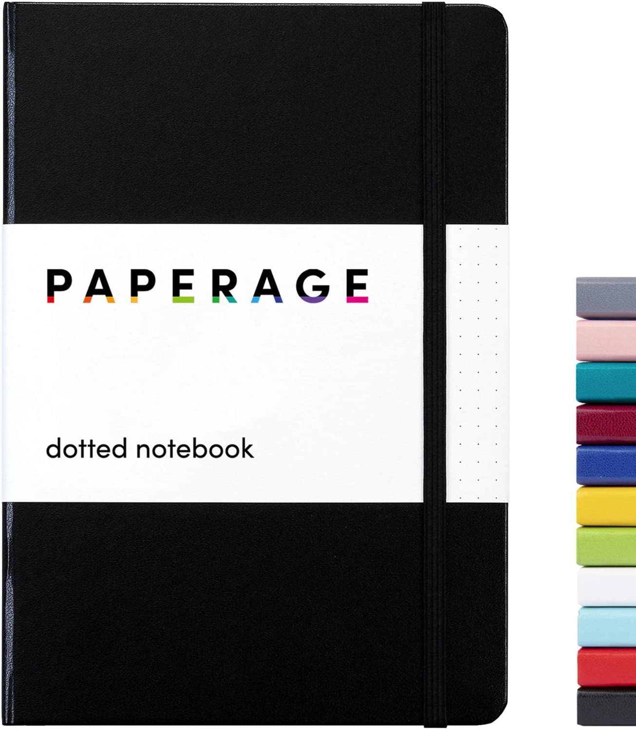 Paperage Dotted Journal Bullet Notebook, 5.7 x 8 Inches 100 GSM Thick