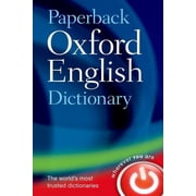 Paperback Oxford English Dictionary, Paperback