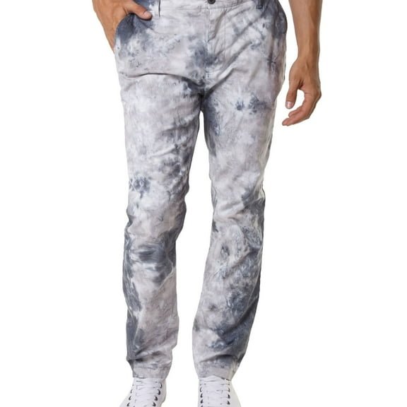 Paperbacks Mens Remix Casual Trouser Pants, Grey, 34W x 32L