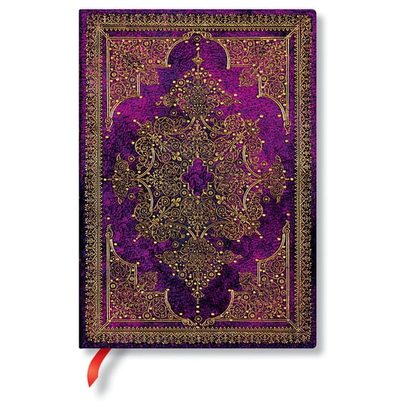 Bijou MIDI Unlined Hardcover Journal, 144pg, 120gsm by Paperblanks (Solstice Star), (Hardcover)
