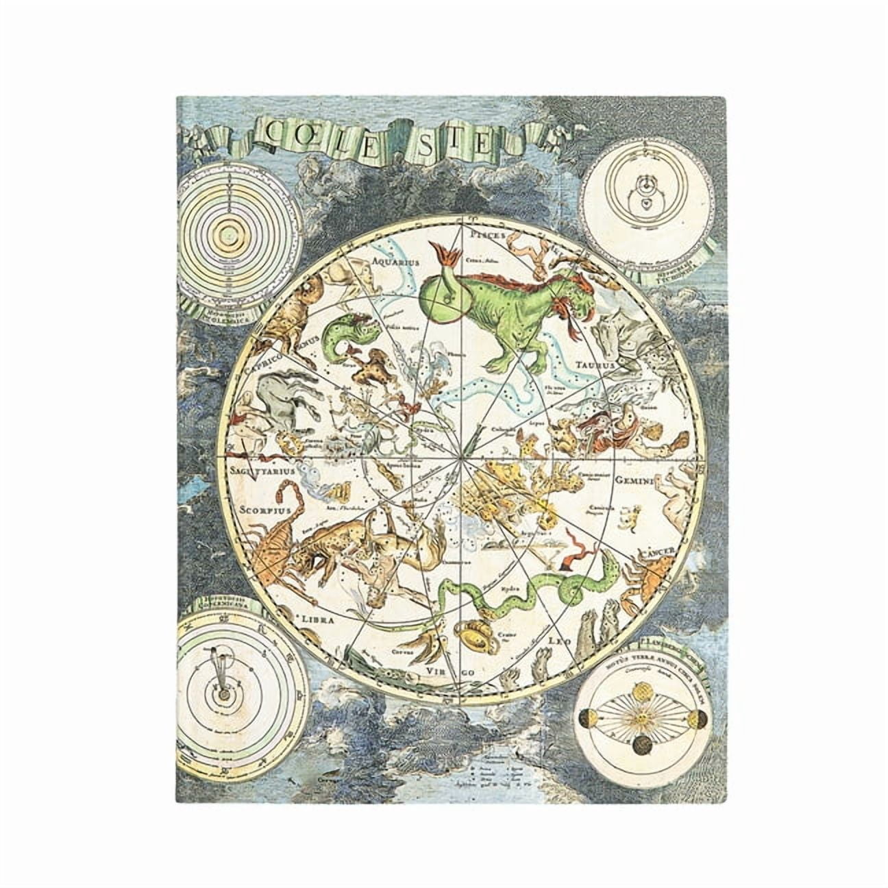Planisphere Paper Celestial Planisphere Ultra Lined Softcover Journal, 176pg, 100gsm by ...