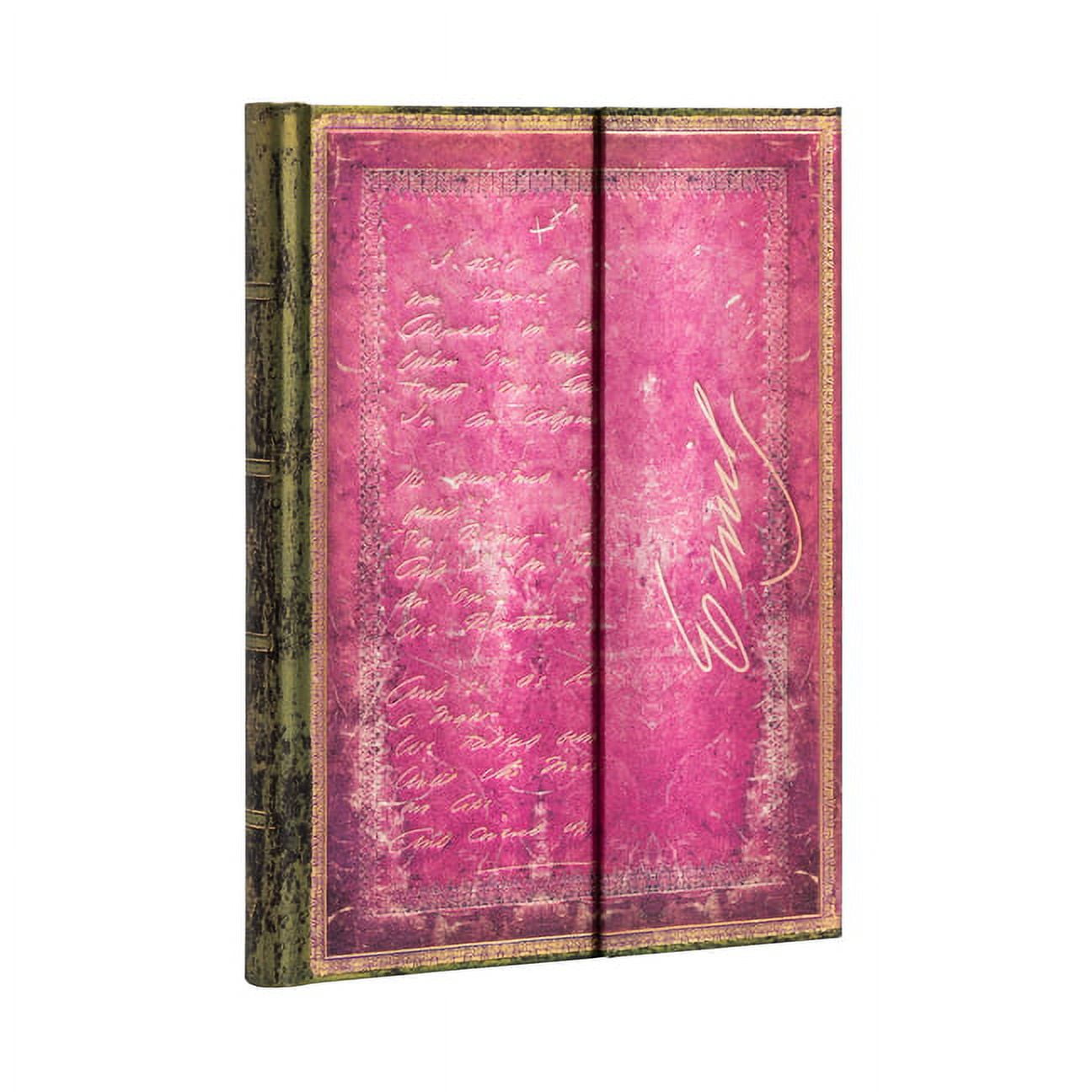 Paperblanks | Emily Dickinson, I Died for Beauty | Embellished Manuscripts Collection | Hardcover | Ultra | Lined | Wrap Closure | 144 Pg | 120 GSM (Diary)
