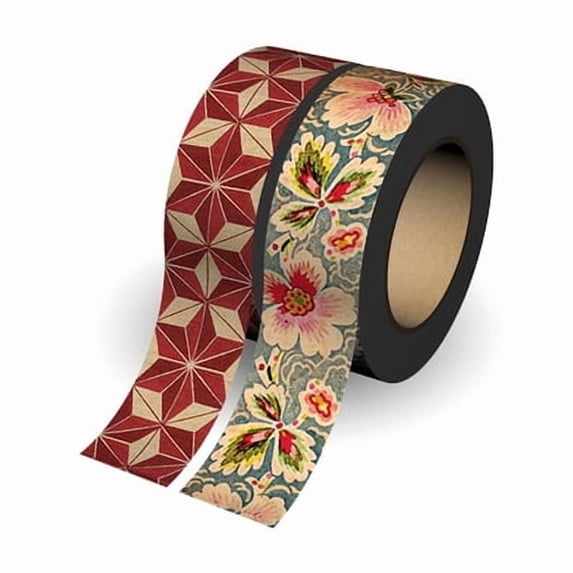 Paperblanks Hishi/Filigree Floral Ivory Pack of 2 Rolls of Washi Tape (Other)