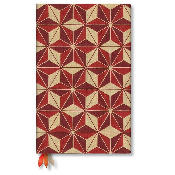 Hishi Maxi Dot Grid Softcover Journal, 192pg, 120gsm by Paperblanks (Ukiyo-E Kimono Patterns), (Hardcover)