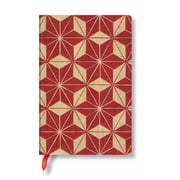 Hishi Mini Lined Softcover Journal, 208pg, 80gsm by Paperblanks Ukiyo-E Kimono Patterns, Hardcover