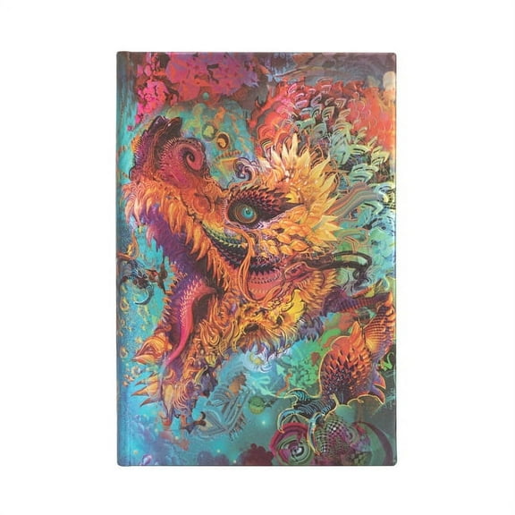 Paperblanks | Humming Dragon | Android Jones Collection | Hardcover | Mini | Lined | Elastic Band Closure | 176 Pg | 85 GSM (Diary)