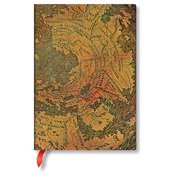 Paperblanks | Hunt-Lenox Globe | Hunt-Lenox Globe | Softcover Flexi | Midi | Lined | 176 Pg | 100 GSM (Diary)
