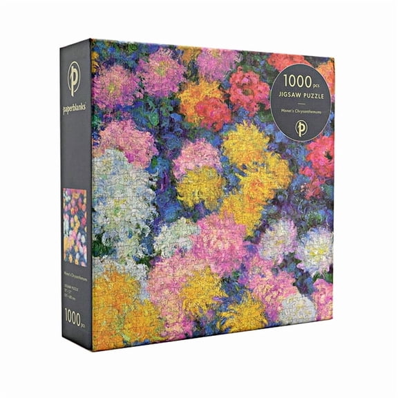 Paperblanks | Monet's Chrysanthemums | Monet's Chrysanthemums | Jigsaw Puzzles | Puzzle | 1000 piece (Jigsaw)