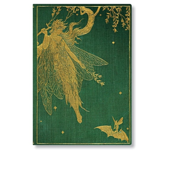 Olive Fairy MIDI Hardcover Address Book, 144pg, 120gsm by Paperblanks (Lang's Fairy Books) (Address book)