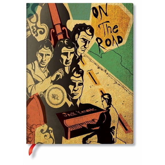 On the Road Ultra Lined Softcover Journal, 176pg, 100gsm, Jack Kerouac by Paperblanks (Jack Kerouac), (Hardcover)