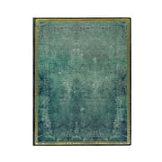 Paperblanks | Pacific Blue | Old Leather Collection | Softcover Flexis | Ultra | Unlined | Elastic Band | 176 Pg | 100 GSM Diary