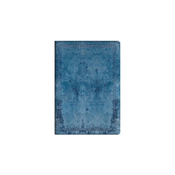 Riviera Bold A6 Unlined Cahier Notebook, 80pg, 100gsm by Paperblanks (Old Leather Collection), (Hardcover)