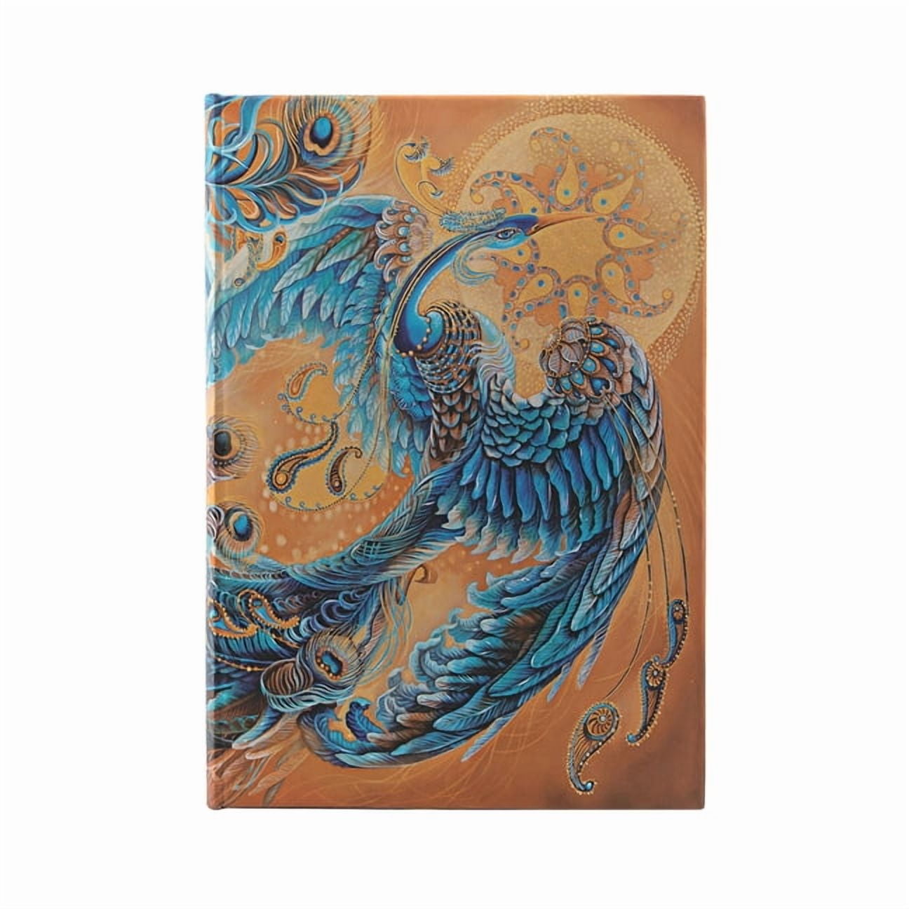 Skybird MIDI Unlined Hardcover Journal, 144pg, 120gsm by Paperblanks (Birds of Happiness): Skybird Birds of Happiness MI, (Hardcover)