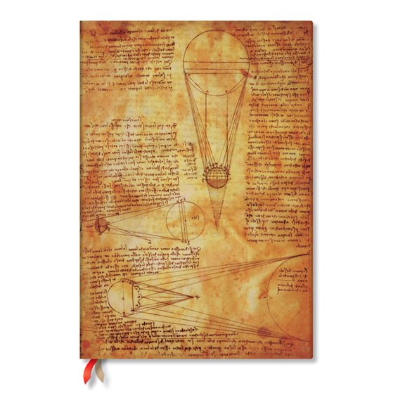 Paperblanks | Sun & Moonlight | Leonardos Sketchbookes | Sketchbook | Grande | Elastic Band Closure | 112 Pg | 200 GSM (Diary)