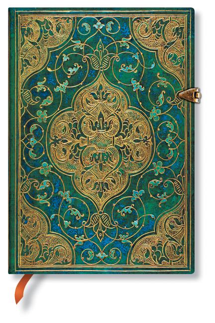 Turquoise Chronicles MIDI Lined Hardcover Journal, 240pg, 120gsm, Chroniques by Paperblanks (Turquoise Chronicles), (Hardcover)