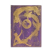 Violet Fairy MIDI Lined Hardcover Journal, 144pg, 120gsm by Paperblanks Langs Fairy Books, Hardcover