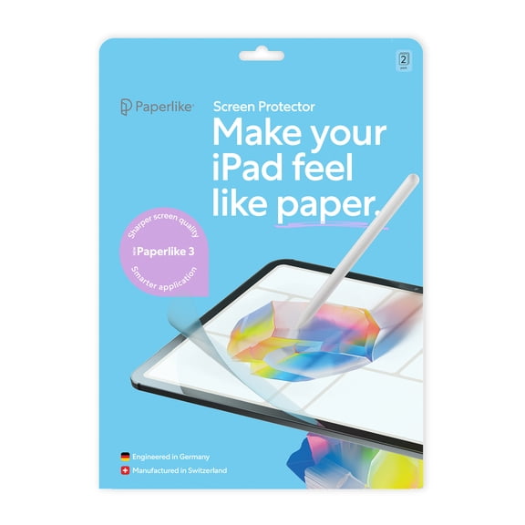 Paperlike 3 Screen Protector, 2 Pack, iPad Pro 11