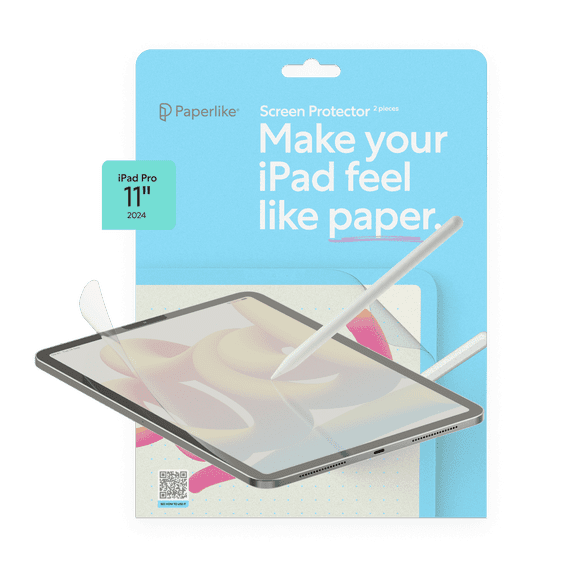 Paperlike Paper-Feel Screen Protector for iPad Pro 11" 2024 2 Pack