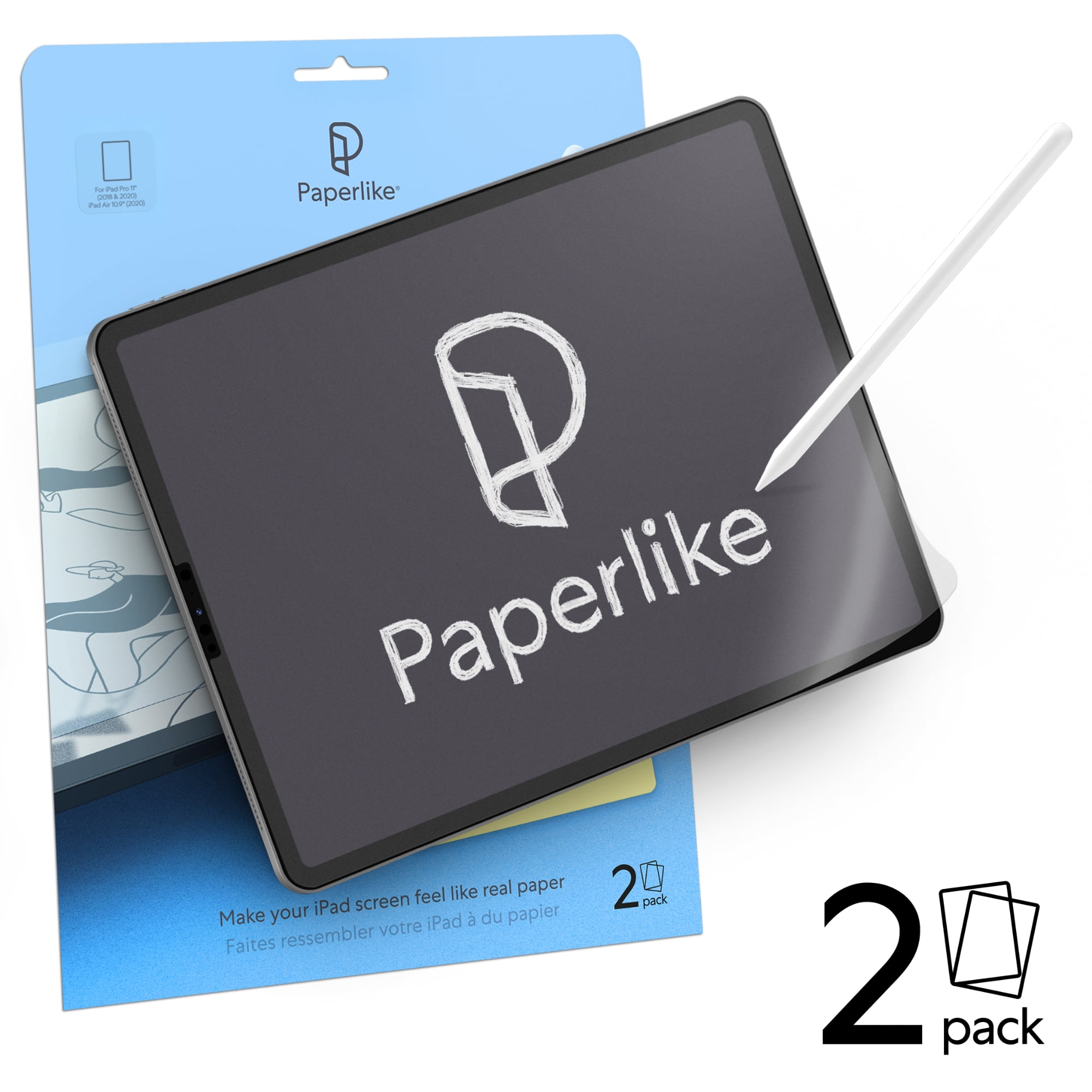 Paperlike Screen Protector for iPad Pro 11 (2018-2021)/ iPad Air 10.9  (2020-2022) - 2 Pack
