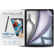Penstudio Paper-Feel Screen Protector for iPad Air M2 13 inch, Anti-Glare Matte PET Film for Drawing & Note-Taking, Paper-Feel Texture, Anti-Fingerprint, Fast Response,iPad Air M2 13 inch Accessories