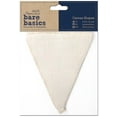 thumbnail image 1 of docrafts PM174404 Papermania Bare Basics Canvas Shapes 6/Pkg-Flag, 1 of 2
