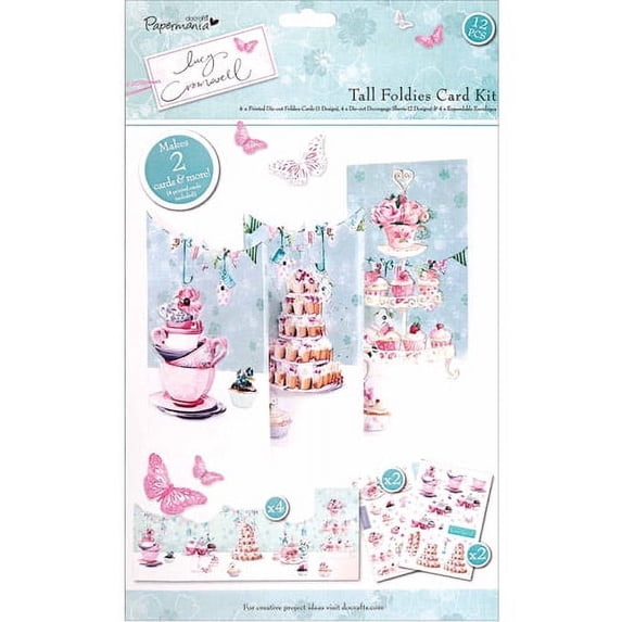 Papermania Lucy Cromwell Tall Foldies Card Kit