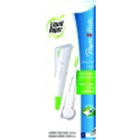 Papermate 0.20 in. x 19.69 Ft. Dryline Liquid Paper Ultra Pen Style Tear-Proof Refillable Correction Tape With Dispenser