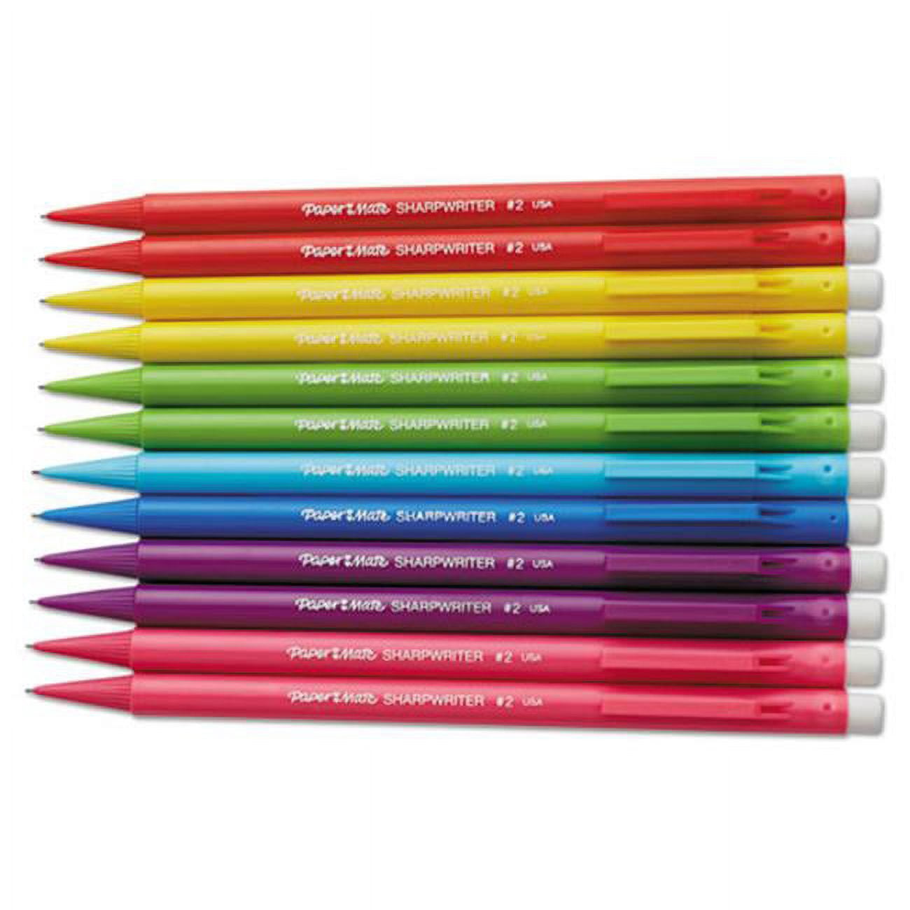 Sharpwriter Assorted Papermate 1898483 0.7 mm. HB Sharpwriter Mechanical Pencil - Assorted ...