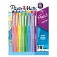 thumbnail image 1 of Paper Mate Flair Felt Tip Pens, Medium Point (0.7mm), Assorted Colors, 16 Count, 1 of 7
