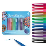 Paper Mate Flair Felt Tip Pens, Medium Point (0.7mm), Assorted Colors, 14 Count