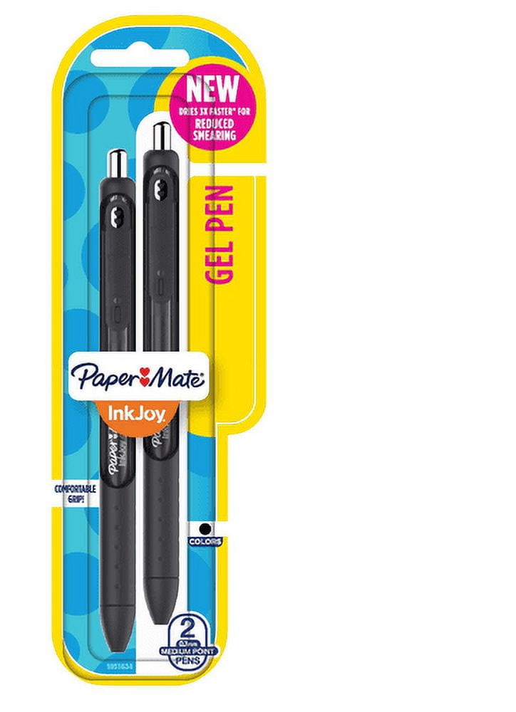 Papermate Inkjoy Gel Pen 0.7 Black 2Pack