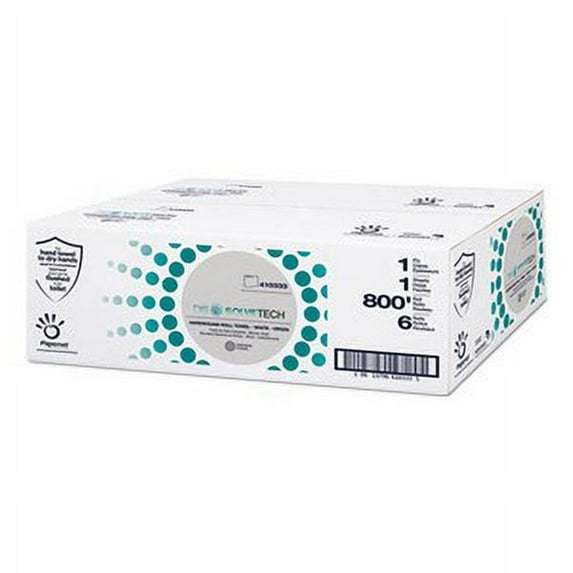Papernet DissolveTech Hardwound Roll Paper Towel Having High Wet Strength
