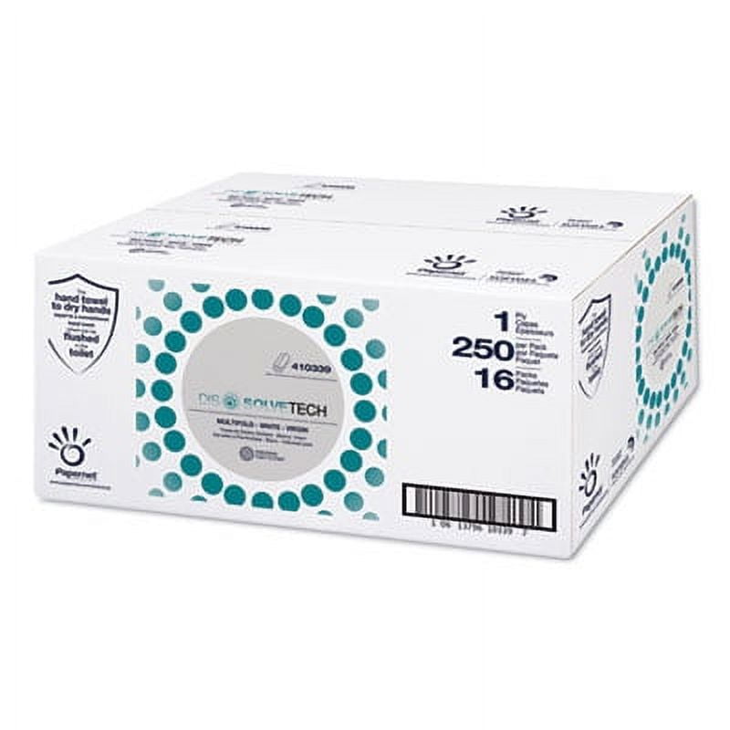 45台限定 petla OD4ABSSCM Papernet DissolveTech Paper Towel, Multifold, 9 1/2
