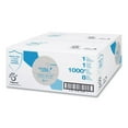 thumbnail image 1 of Papernet Heavenly Soft Double Layer Jumbo Toilet Tissue, Septic Safe, 1-Ply, White, 1,000 ft, 8 Rolls/Carton, 1 of 3