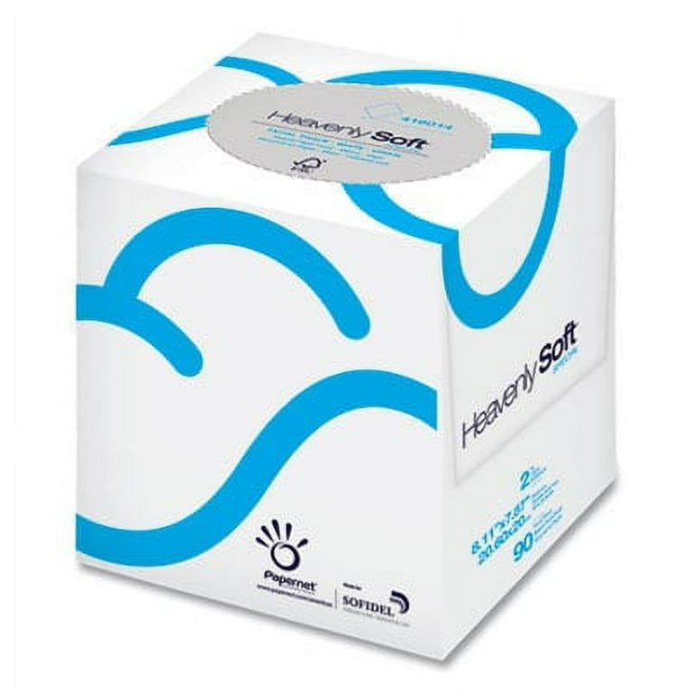 Cube Facial Tissue, 2-Ply, White, 90 Sheets/Box, 36 Boxes/Carton Cube Facial Tissue, 2-Ply, White, 90 Sheets/Box, 36 Boxes/Carton