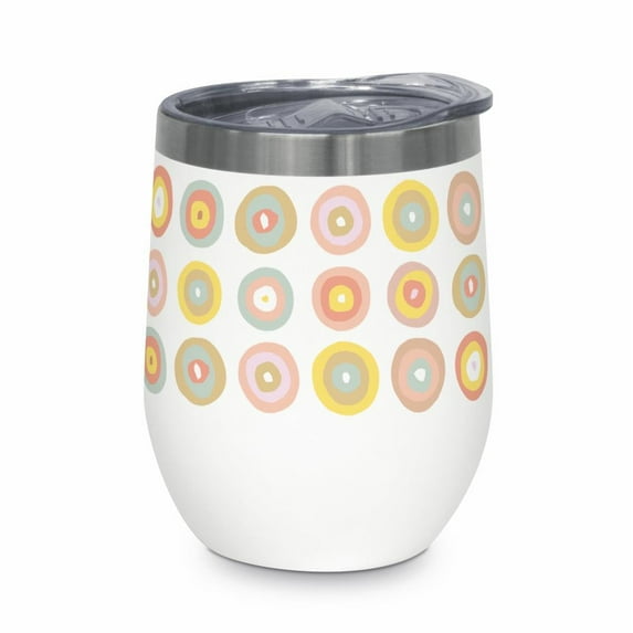 Paperproducts Design Insulated Wine Tumbler, Bubbles