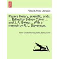 thumbnail image 1 of Papers Literary, Scientific, Andc. ... Edited by Sidney Colvin ... and J. A. Ewing ... with a Memoir by R. L. Stevenson. (Paperback), 1 of 1