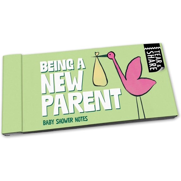 Papersalt Being a New Parent Baby Shower Notes and Advice, 4-Inch, Multicolor