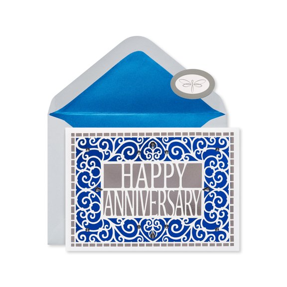 Papersong Premium Anniversary Card for Couple (Another Wonderful Year)