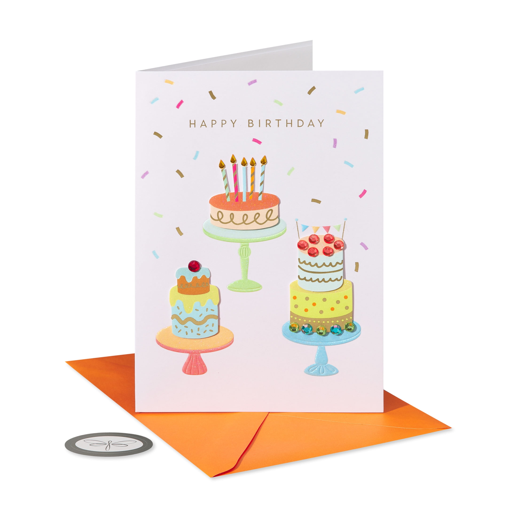 Papersong Premium Birthday Card (Terrific Celebration)
