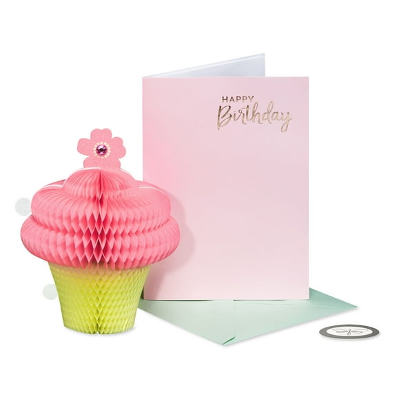 Papersong Premium Birthday Card (Cupcake)