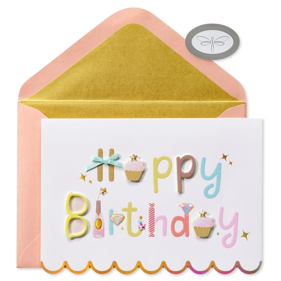 Papersong Premium Birthday Card (Fantastic Celebration)