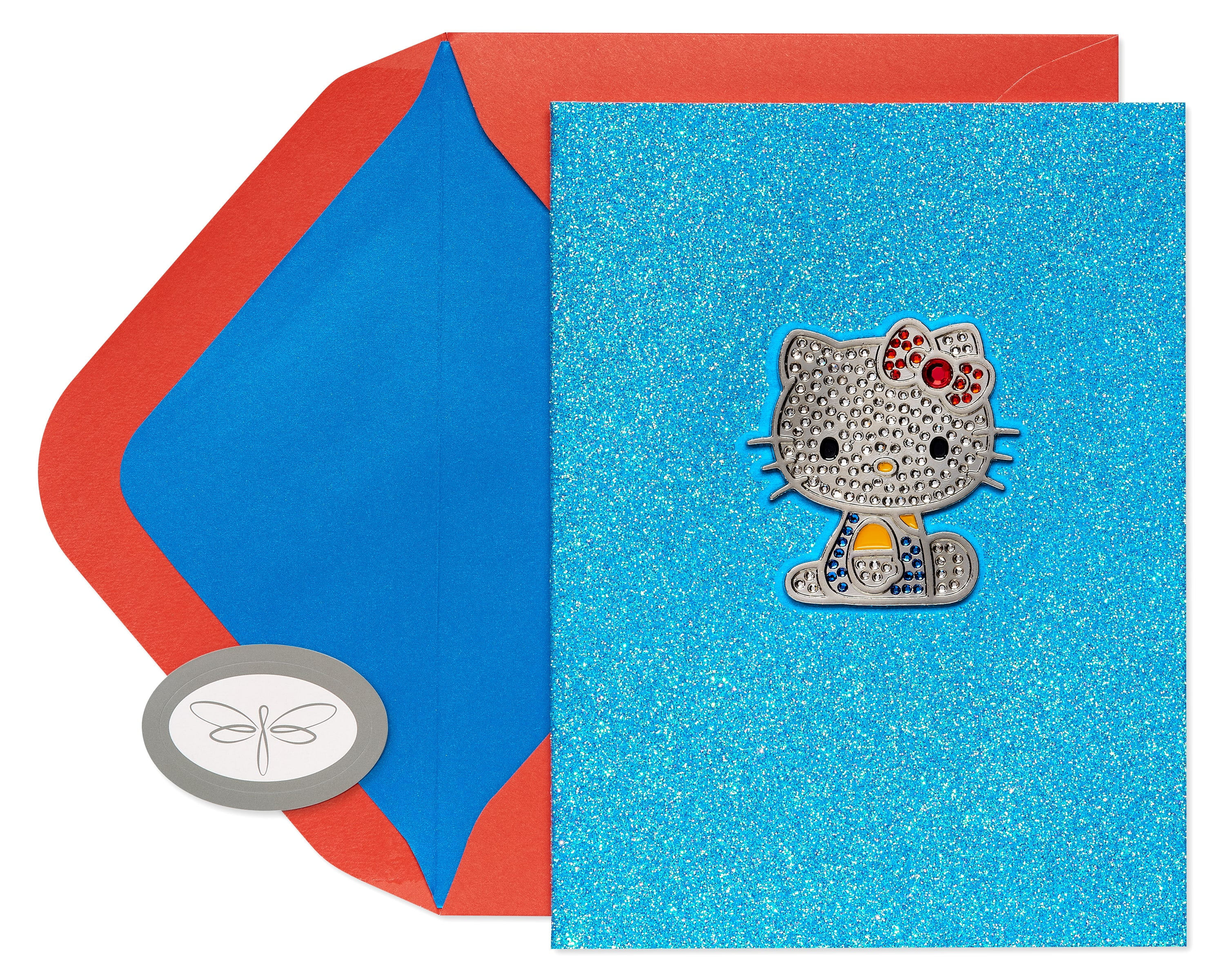 Papersong Premium Blank Hello Kitty Thinking of You Card